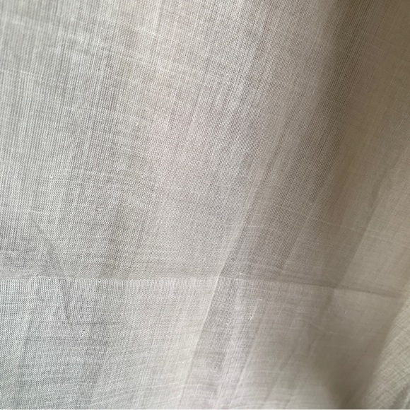 EILEEN FISHER 100% organic cotton embroidered hem serape scarf poncho shawl OS - Picture 11 of 16